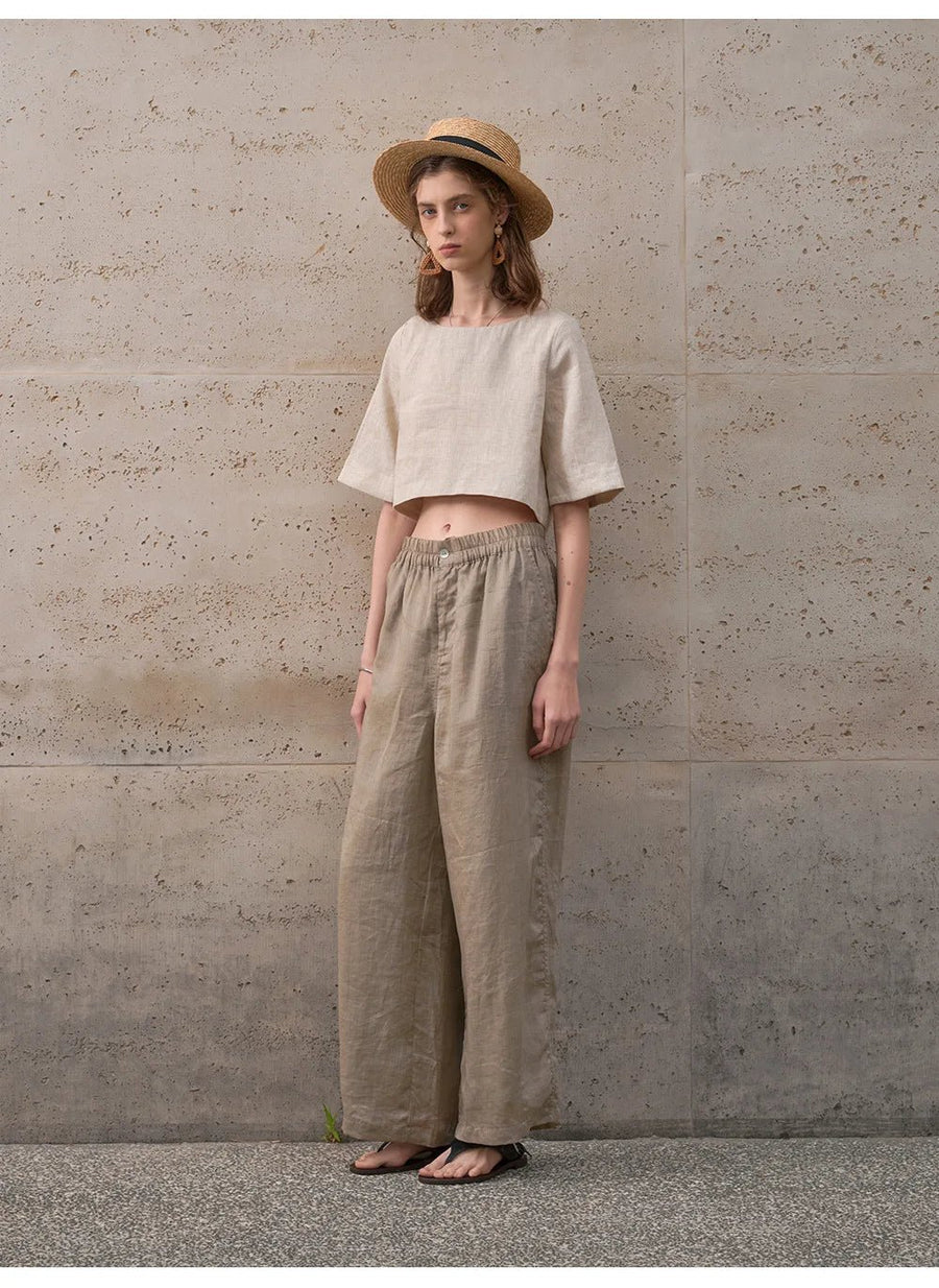 WOMEN'S BOXY CROP TOP - Zarino Newstyle