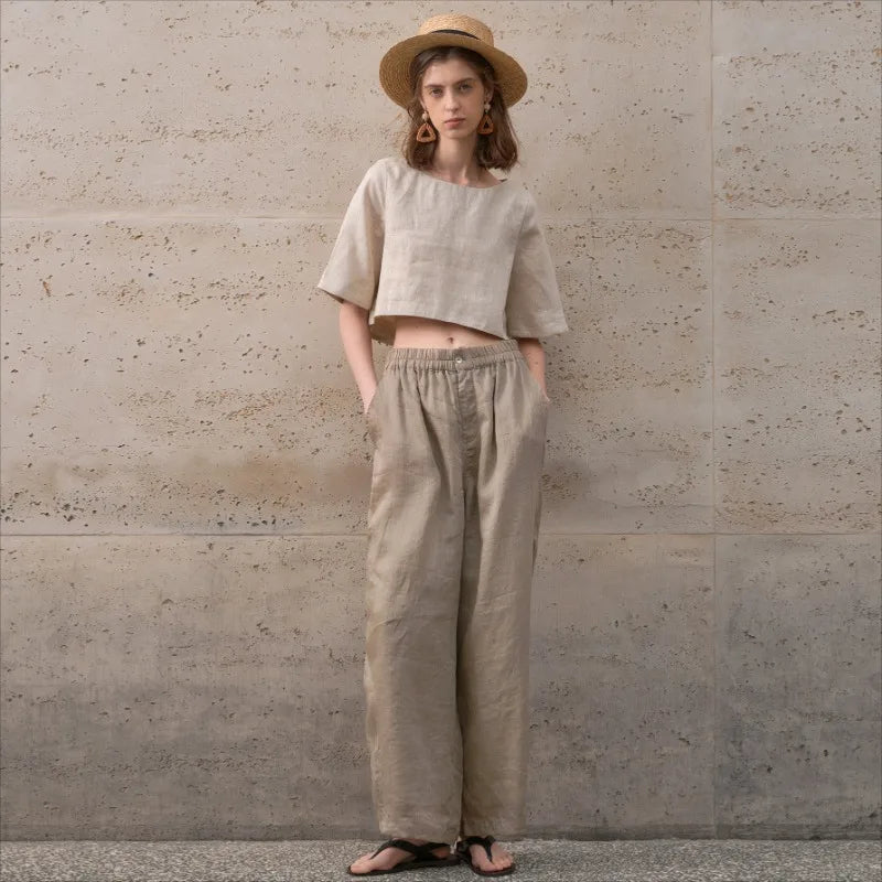 WOMEN'S BOXY CROP TOP - Zarino Newstyle