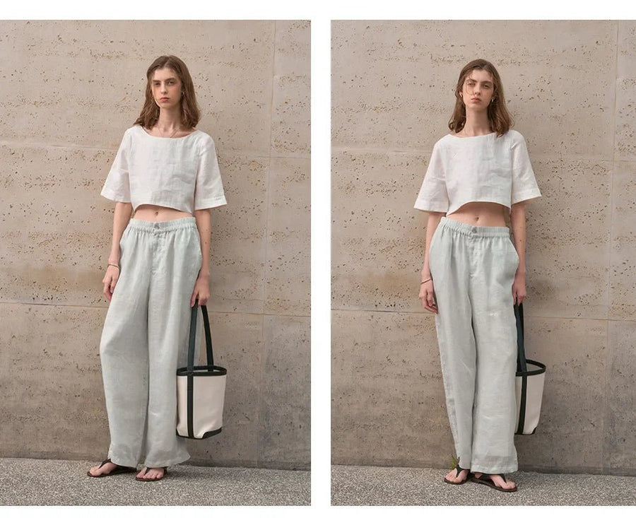 WOMEN'S BOXY CROP TOP - Zarino Newstyle