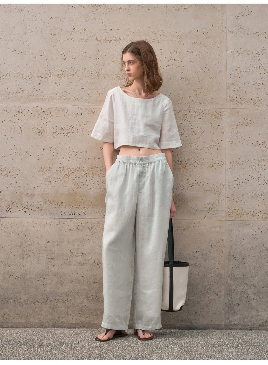 WOMEN'S BOXY CROP TOP - Zarino Newstyle