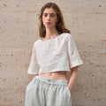 WOMEN'S BOXY CROP TOP - Zarino Newstyle