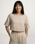 WOMEN'S BOXY CROP TOP - Zarino Newstyle