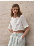 WOMEN'S BOXY CROP TOP - Zarino Newstyle