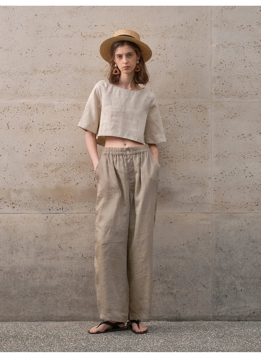 WOMEN'S BOXY CROP TOP - Zarino Newstyle