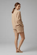WOMEN'S BUTTON SHIRT & DRAWSTRING SHORTS SUMMER SET - Zarino Newstyle