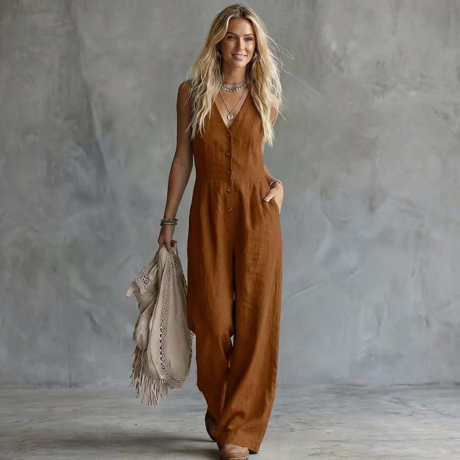 WOMEN'S CASUAL SUMMER JUMPSUIT - Zarino Newstyle