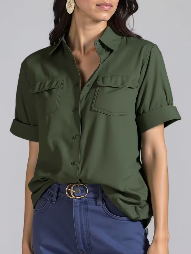 WOMEN'S CASUAL SUMMER SHIRT - Zarino Newstyle