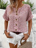 WOMEN'S CHIC FLORAL PRINT SUMMER BLOUSE - Zarino Newstyle