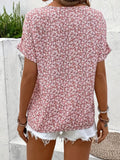WOMEN'S CHIC FLORAL PRINT SUMMER BLOUSE - Zarino Newstyle