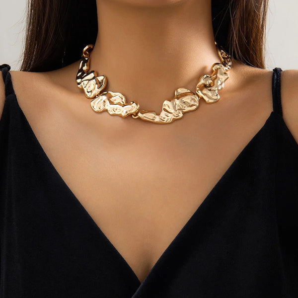 WOMEN'S CHUNKY COLLAR NECKLACE - Zarino Newstyle