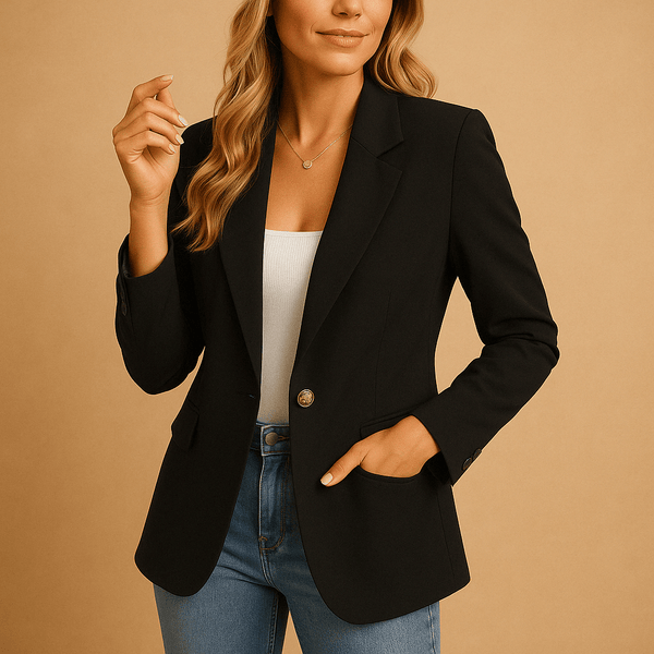 WOMEN'S CLASSIC TAILORED BLAZER - Zarino Newstyle