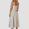 WOMEN'S CORSET BODICE SUMMER MIDI DRESS - Zarino Newstyle