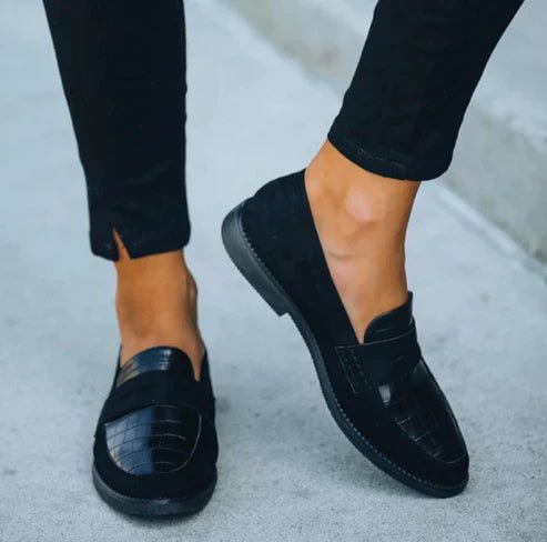 WOMEN'S CROC TEXTURE ORTHOPEDIC SUMMER LOAFERS - Zarino Newstyle