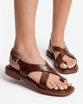 WOMEN'S CROSSOVER STRAP SUMMER SANDALS - Zarino Newstyle