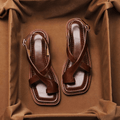 WOMEN'S CROSSOVER STRAP SUMMER SANDALS - Zarino Newstyle