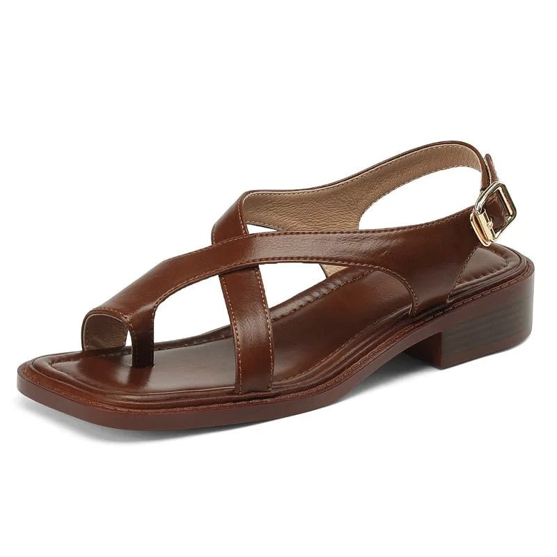 WOMEN'S CROSSOVER STRAP SUMMER SANDALS - Zarino Newstyle