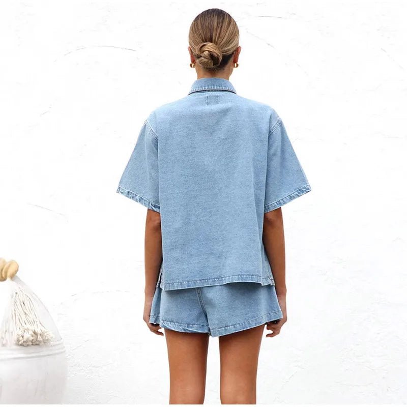 WOMEN'S DENIM 2 - PIECE SET - Zarino Newstyle