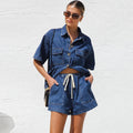 WOMEN'S DENIM 2 - PIECE SET - Zarino Newstyle
