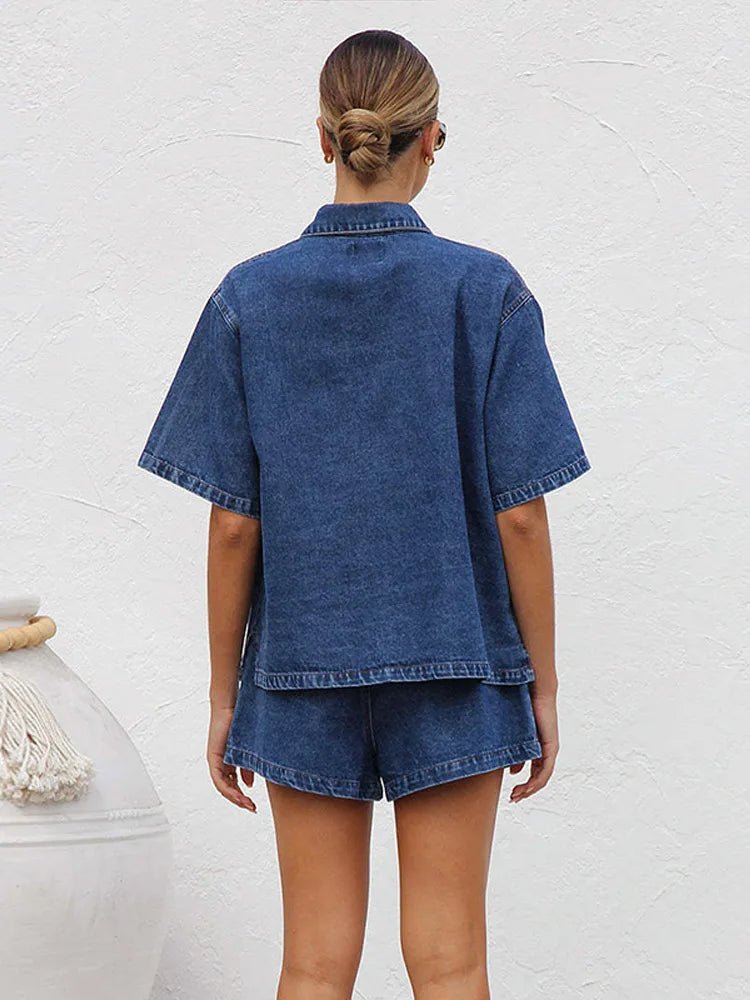 WOMEN'S DENIM 2 - PIECE SET - Zarino Newstyle