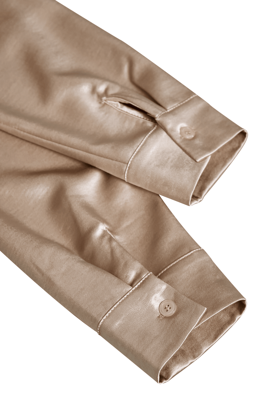 WOMEN'S DRAPED COLLAR LONG SLEEVE SATIN BLOUSE - Zarino Newstyle