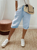 WOMEN'S DRAWSTRING RELAXED FIT SUMMER SHORTS - Zarino Newstyle