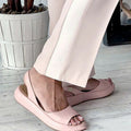 WOMEN'S ELASTIC BAND SLIP - ON SUMMER SANDALS - Zarino Newstyle