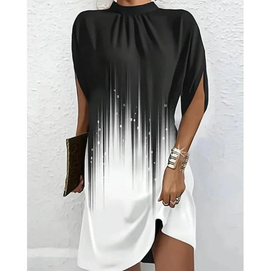 WOMEN'S ELEGANT SUMMER ASYMMETRIC MIDI DRESS - Zarino Newstyle