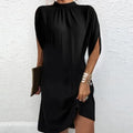 WOMEN'S ELEGANT SUMMER ASYMMETRIC MIDI DRESS - Zarino Newstyle