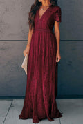 WOMEN'S ELEGANT SUMMER LACE MAXI DRESS - Zarino Newstyle