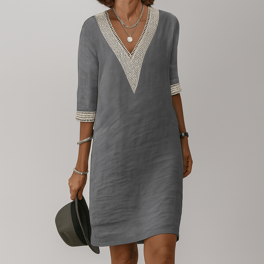 WOMEN'S ELEGANT SUMMER MIDI DRESS - Zarino Newstyle