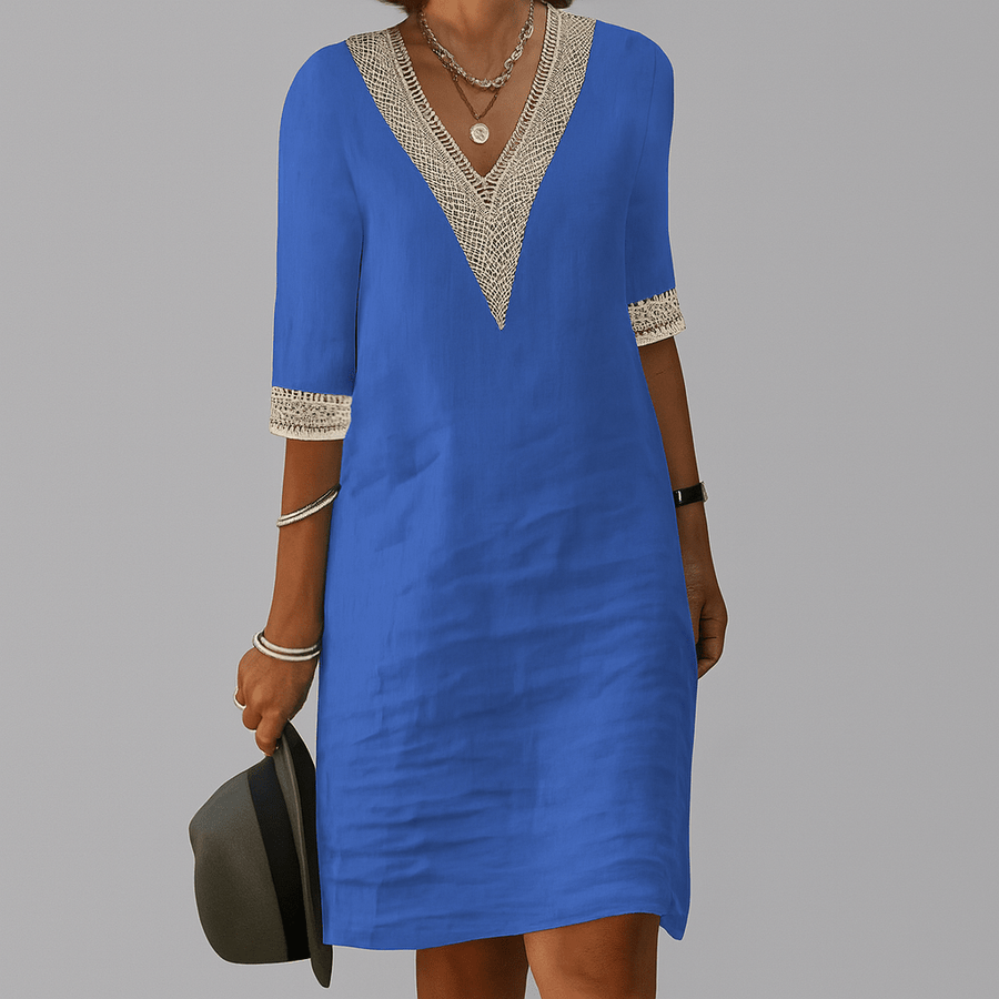 WOMEN'S ELEGANT SUMMER MIDI DRESS - Zarino Newstyle