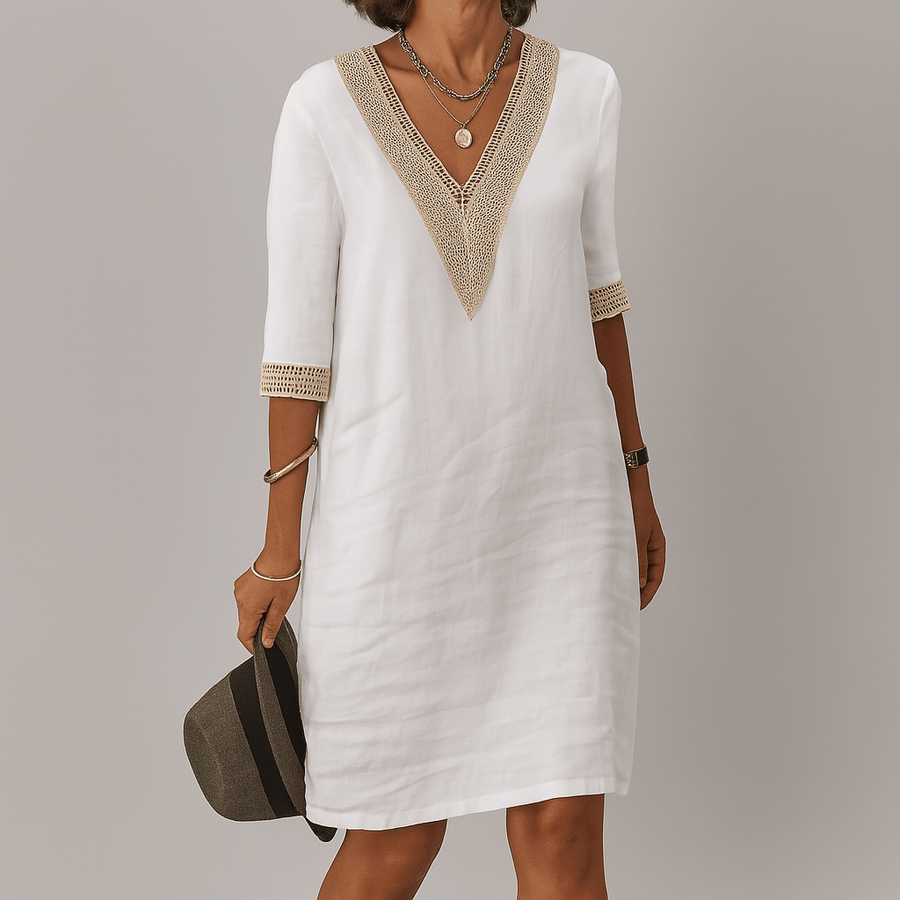WOMEN'S ELEGANT SUMMER MIDI DRESS - Zarino Newstyle
