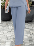 WOMEN'S ELEGANT TWO PIECE OVERLAY TROUSER SET - Zarino Newstyle