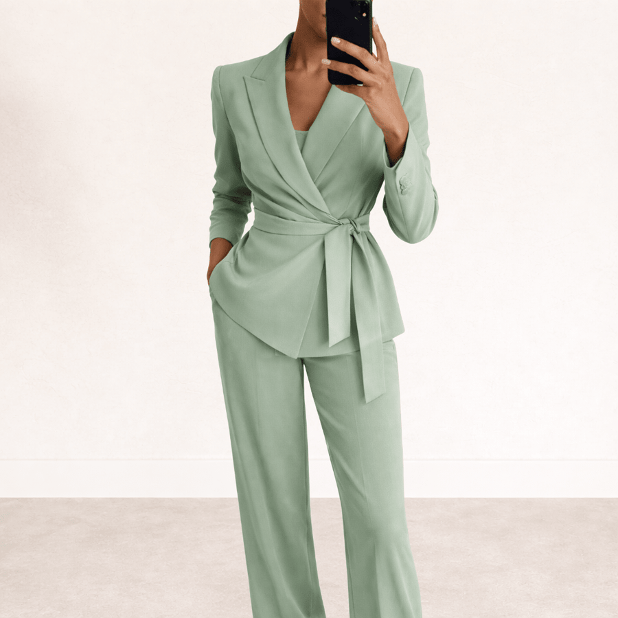 WOMEN'S ELEGANT TWO PIECE SUIT SET - Zarino Newstyle