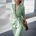 WOMEN'S ELEGANT TWO PIECE SUIT SET - Zarino Newstyle