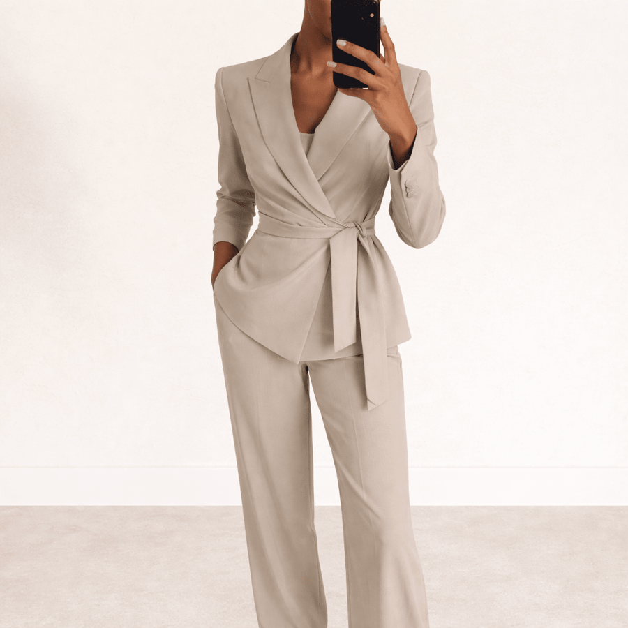 WOMEN'S ELEGANT TWO PIECE SUIT SET - Zarino Newstyle