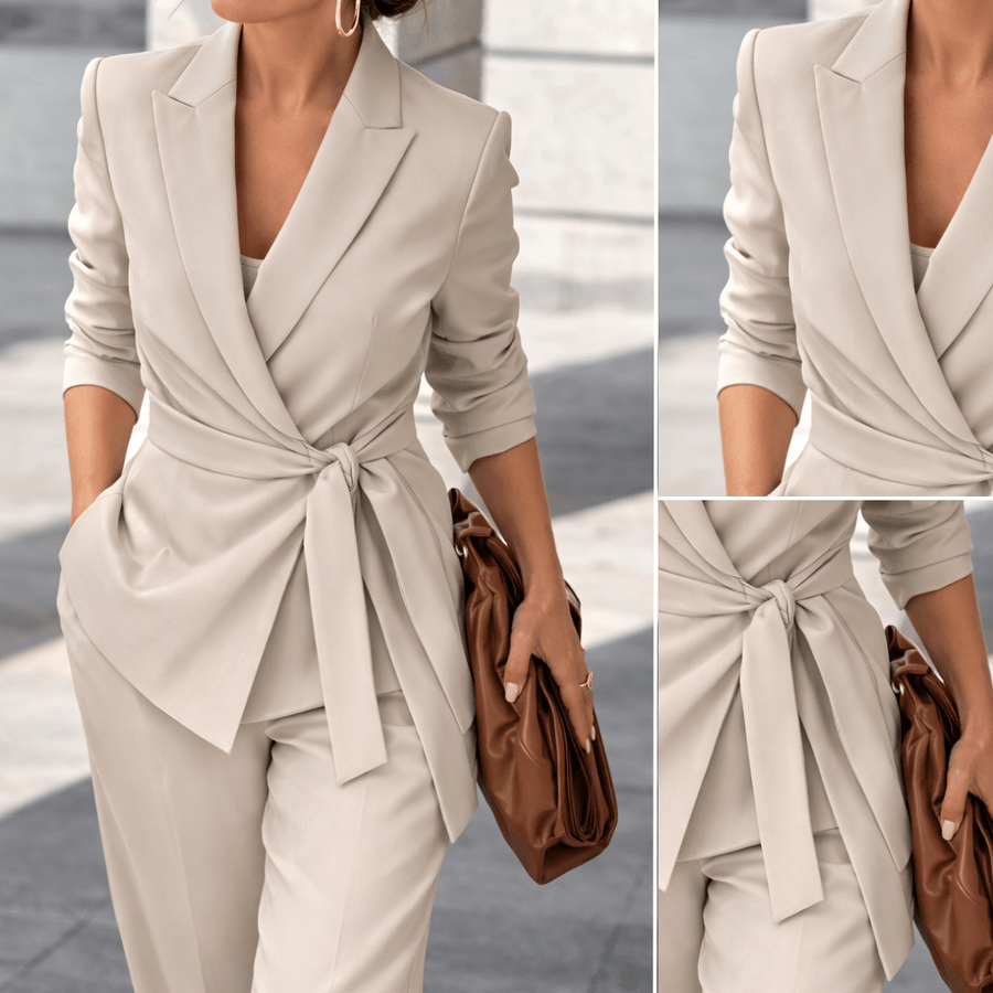 WOMEN'S ELEGANT TWO PIECE SUIT SET - Zarino Newstyle