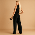 WOMEN'S ELEGANT WRAP WIDE LEG SUMMER JUMPSUIT - Zarino Newstyle