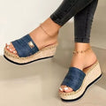 WOMEN'S ESPADRILLE WEDGE SANDALS - Zarino Newstyle