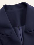 WOMEN'S FITTED LAPEL BLAZER MIDI DRESS - Zarino Newstyle