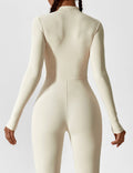 WOMEN'S FITTED ZIP UP LONG SLEEVE JUMPSUIT SET - Zarino Newstyle