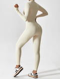 WOMEN'S FITTED ZIP UP LONG SLEEVE JUMPSUIT SET - Zarino Newstyle