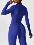 WOMEN'S FITTED ZIP UP LONG SLEEVE JUMPSUIT SET - Zarino Newstyle