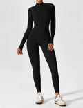 WOMEN'S FITTED ZIP UP LONG SLEEVE JUMPSUIT SET - Zarino Newstyle