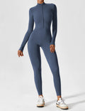 WOMEN'S FITTED ZIP UP LONG SLEEVE JUMPSUIT SET - Zarino Newstyle