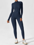 WOMEN'S FITTED ZIP UP LONG SLEEVE JUMPSUIT SET - Zarino Newstyle