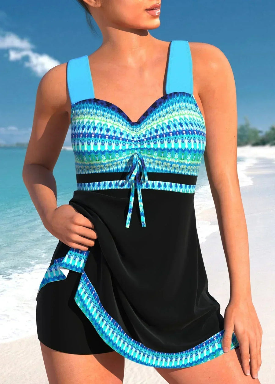 WOMEN'S FLATTERING SWIM DRESS SUMMER SWIMSUIT - Zarino Newstyle