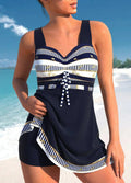 WOMEN'S FLATTERING SWIM DRESS SUMMER SWIMSUIT - Zarino Newstyle