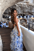 WOMEN'S FLORAL CUT OUT SUMMER MAXI DRESS - Zarino Newstyle