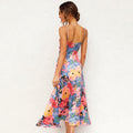 WOMEN'S FLORAL PRINT SUMMER MAXI DRESS - Zarino Newstyle